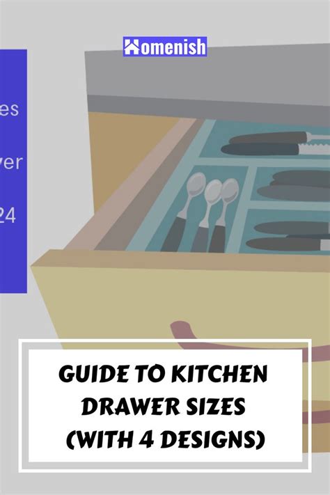 Guide To Kitchen Drawer Sizes With 4 Designs