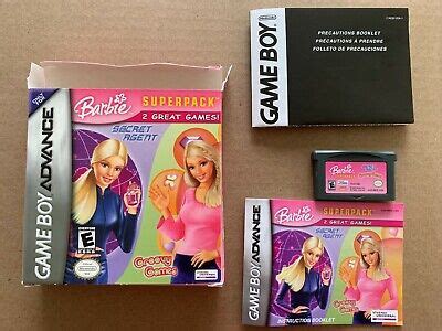 Gba Barbie Superpack Secret Agent Groovy Games Game Over Videogames