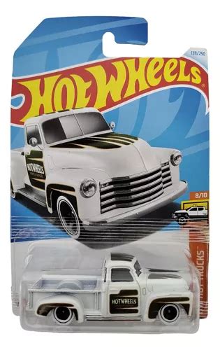 Hot Wheels 52 Chevy Camioneta Pickup Vintage Blanca 139 250 Meses sin interés