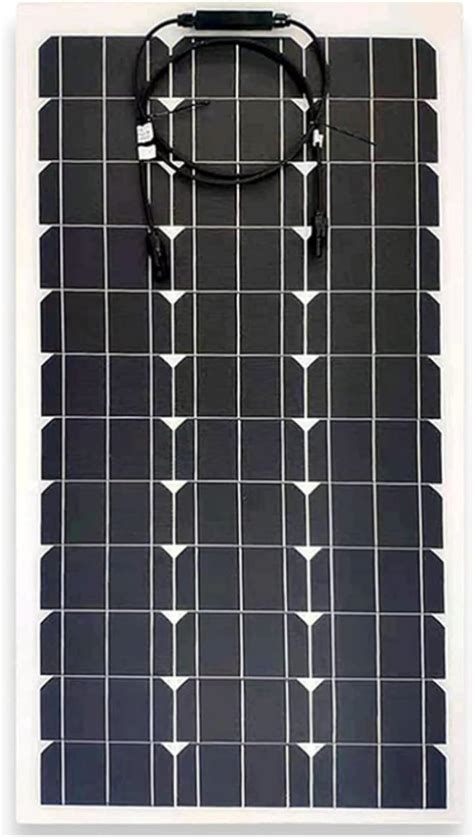 Solarpanel flexibel 250 W 18 V biegsam dünnschichtig