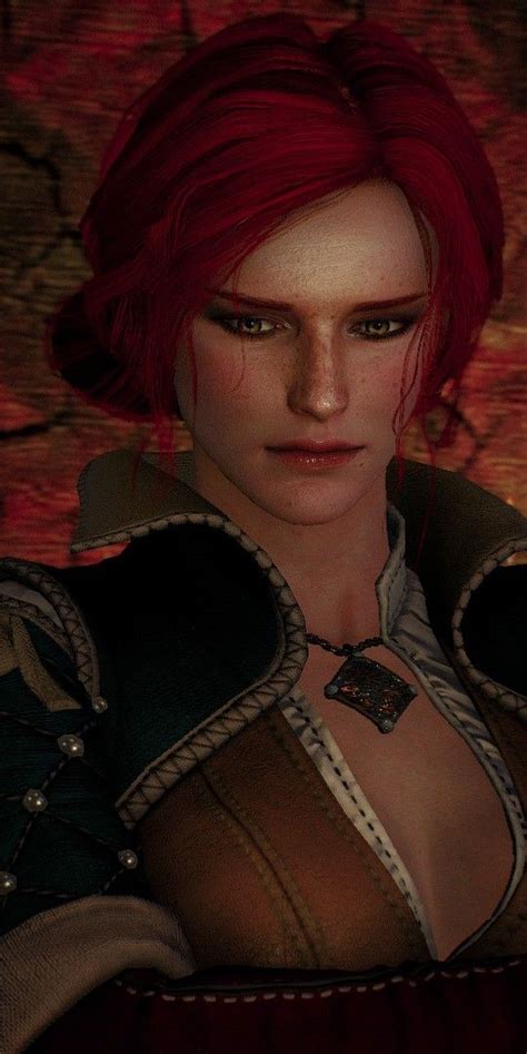 Triss Merigold The Witcher Ведьмак Игровые арты Аниме