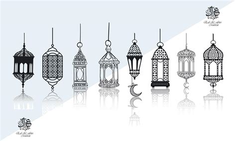 Fotograami Islamic Lamp Icon Sets 7152455 Vector Art At Vecteezy