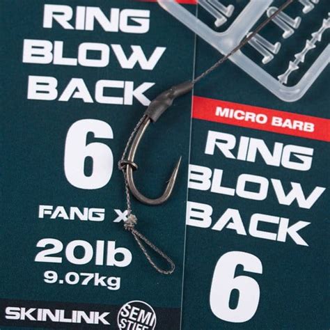 Nash Ring Blow Back Rig Size Micro Barbed Gotowy Przypon Karpiowy