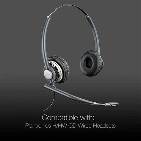 Plantronics Y Training Cord For Plantronics Hhw Qd Wired Headsets Ebay