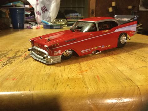 57 Chevy Belair Funny Car Wip Drag Racing Models Model Cars