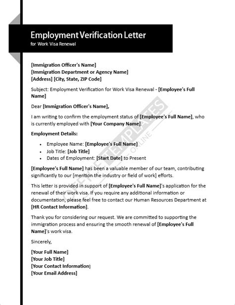 24 Free Employment Verification Letter Templates MS Word