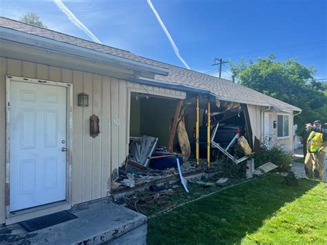 Pickup Truck Crashes Into Provo Duplex