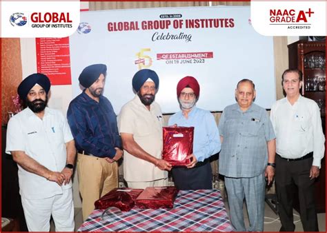 Global Group Of Institutes Amritsar Celebrated The Legacy Of