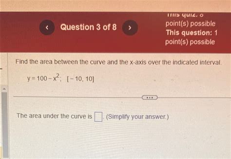 Solved Question 3 ﻿of 8 ﻿point S ﻿possible This Question 1