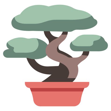 Bonsai Maxicons Flat Icon