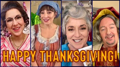 Happy Thanksgiving From The Cast Of Cinderella Youtube