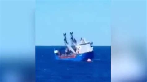 Nave Cargo Russa Affonda Nel Mediterraneo Dopo Un Esplosione Il Video