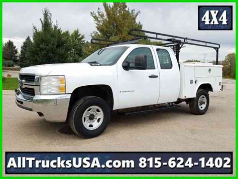 Chevrolet 2500 HD 4X4 2009 Utility Service Trucks