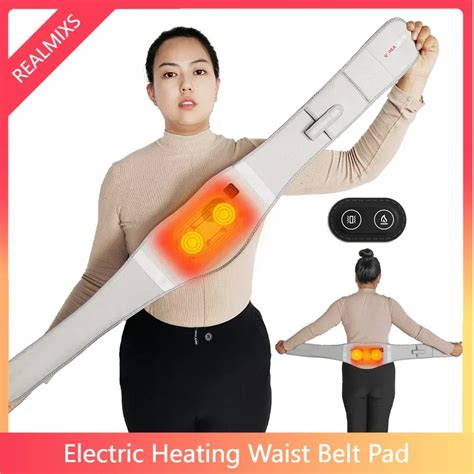 Portable Smart Electric Heating Waist Pad Gear Temp Electric Heated