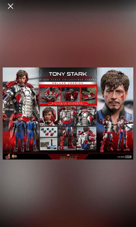 Ht Mms Iron Man Hot Toys Mms Tony Stark Mark
