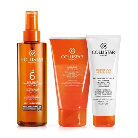 Набір Collistar Special Perfect Tanning (суха олія для тіла SPF 6, 200 ...