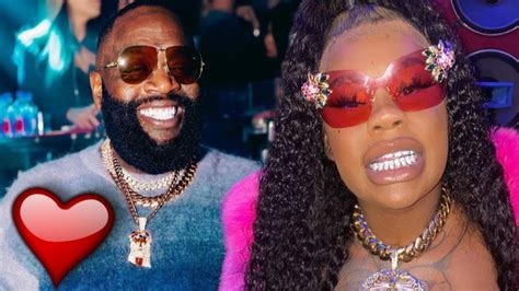 New Couple Alert Rick Ross Reportedly Dating 25 Year Old Raptress Dess