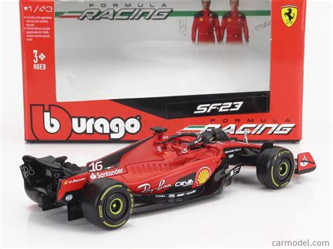 Burago Bu36836le Echelle 143 Ferrari F1 Sf 23 Team Scuderia Ferrari