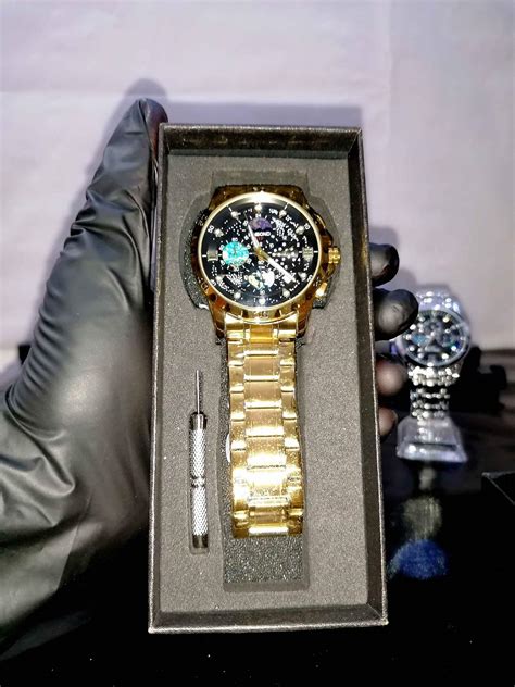 ⌚ Reloj De Alta Gama Dorado De Categoría BINBOND ⌚ - Men's Watches ...