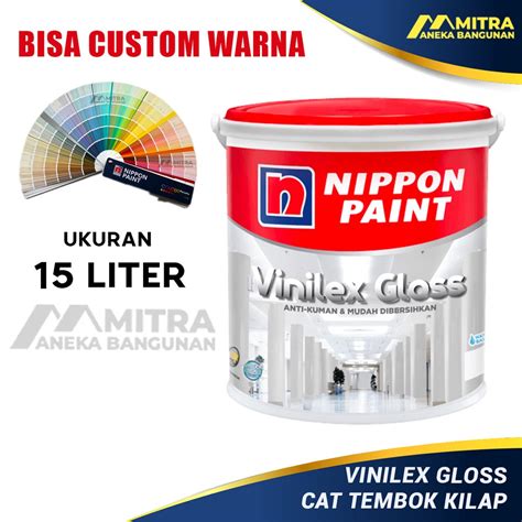 Jual Cat Tembok Interior Eksterior Vinilex Gloss Pail Nippon Paint