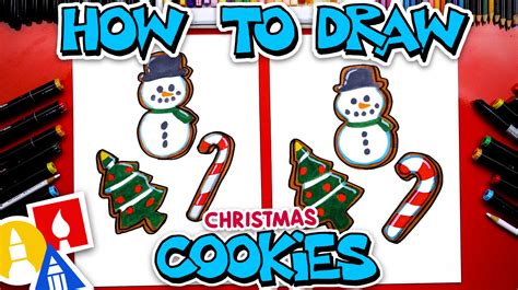 How To Draw A Christmas Cookie