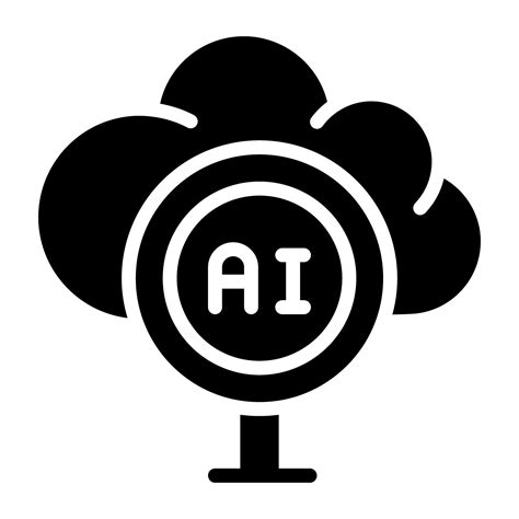 Premium download icon of cloud ai 41019689 Vector Art at Vecteezy