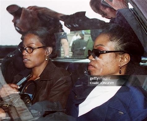 Qubilah Shabazz And Her Sister Ilyasah Wait In A Car 03 June Outside