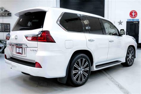 Lexus Lx 570 White With 38600 Miles For Sale Used Lexus Lx For Sale