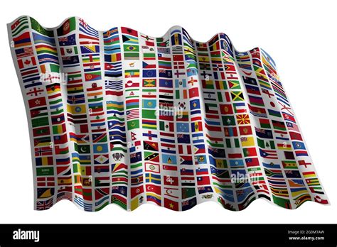 Flags Of The World Cut Out Stock Images And Pictures Alamy