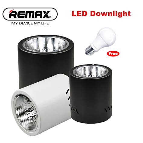 Remax Led Downlight Ceiling Light E27 Round Surface Mounted Spotlight