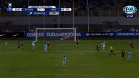 Sporting Cristal vs Lanús Calcaterra anotó golazo sobre el final