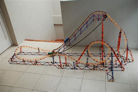 Electric Eel Knex Roller Coaster 12 Steps Instructables