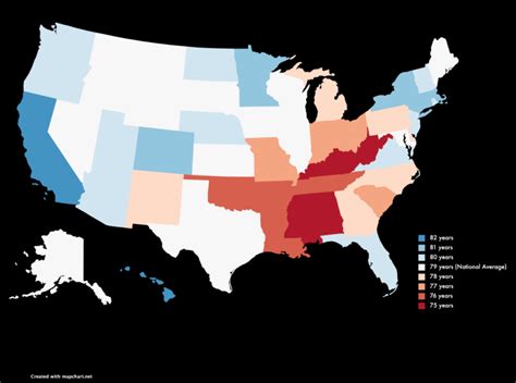 Us Life Expectancy 2024 Map Pdf Cloe Nannie