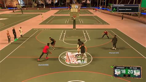 NBA 2k17 MyPark Hoopmixtape YouTube