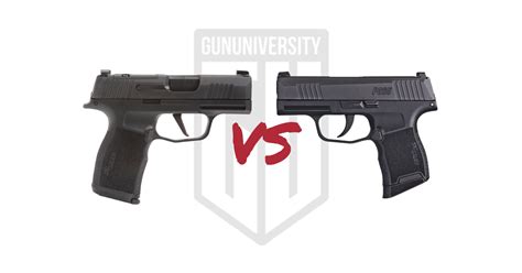 Sig P365 Vs P365x 2025 Hands On Comparison