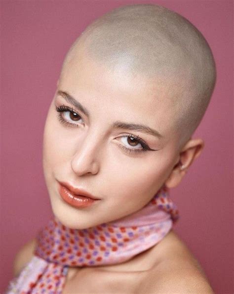 Pin By Rob Caldar On Bald Buzzed But Beautiful Bald Head Women Buzzcut Girl Hair Cuts