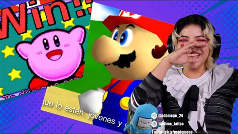 RAP DE KIRBY Y SUPER MARIO 64 BY MISSASINFONIA MADOMOGO REACCIÓN