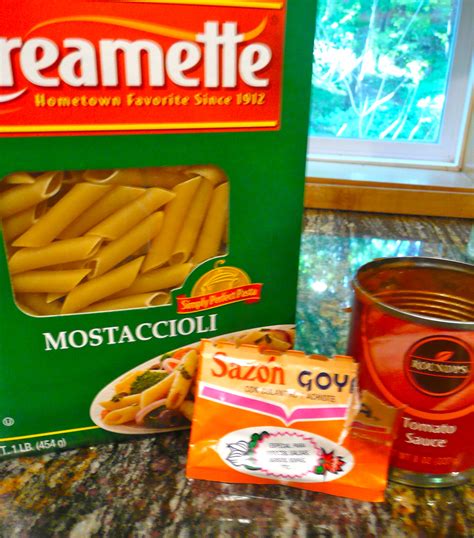 Puerto Rican Mostaccioli Simply Norma