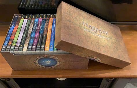 Dvd Box Stargate Sg1 Temporada Completa 1 10 53 Discos Filme E
