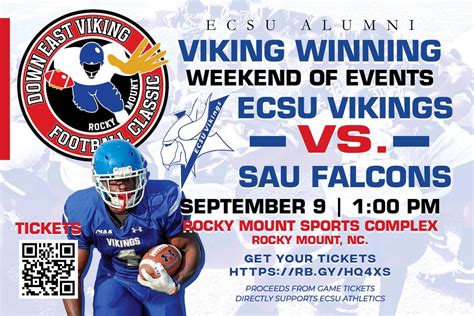 26th Annual Down East Viking Football Classic to be Held Sat., Sept. 9, at Rocky Mount Sports ...