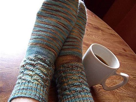 Diagonal Fixation Socks Pattern By Lela Conrad