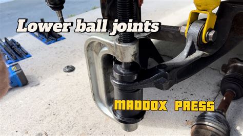 Replacing Lower Ball Joints Youtube