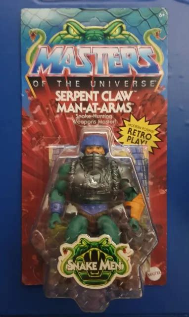 MASTERS OF THE Universe Origins Snake Men Serpent Claw Man At Arms