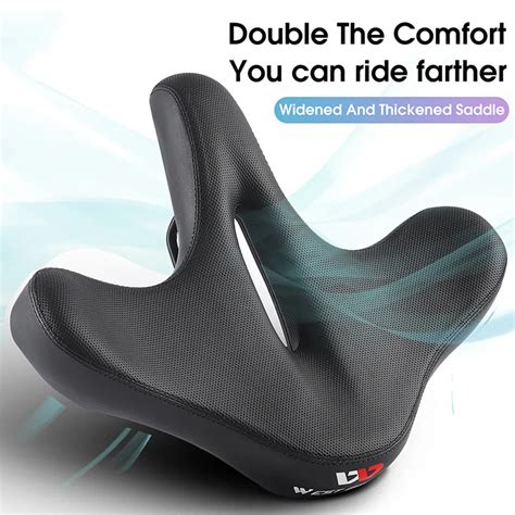 Siège de vélo D selle de vélo ergonomique Large étanche et respirante