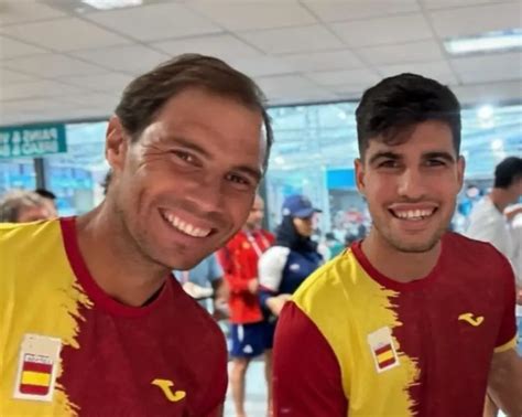 Rafael Nadal Et Carlos Alcaraz Sont Tous Les Deux Paris