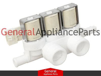 Washing Machine Water Triple Inlet Valve Fits GE General Electric