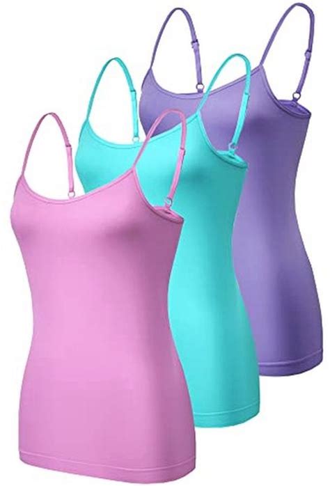 Dames Pack Naadloze Vesten Zwart Wit En Nude Plus Size Bol