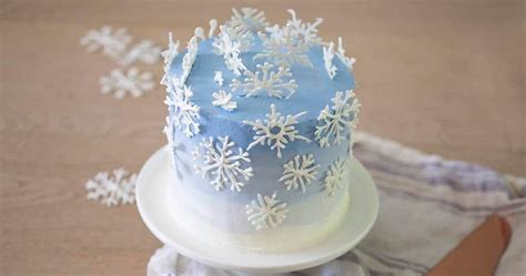 Snowflake Cake - Preppy Kitchen