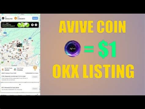 Avive Coin Listing On OKX Exchange Avive Mining App 2024 VV 1