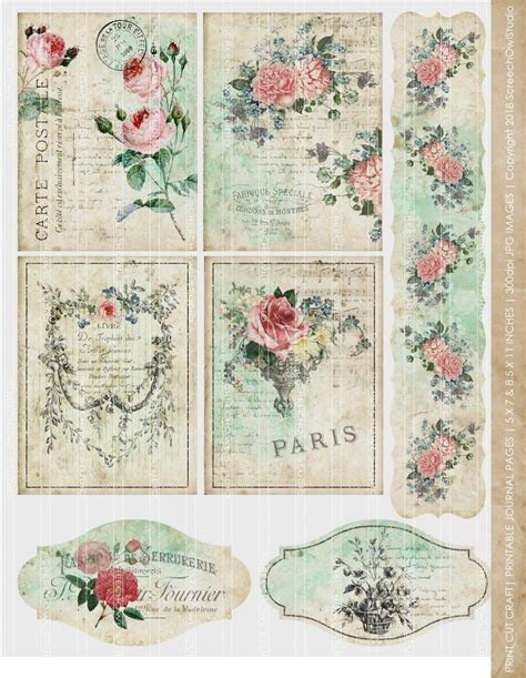 Free Shabby Chic Printables